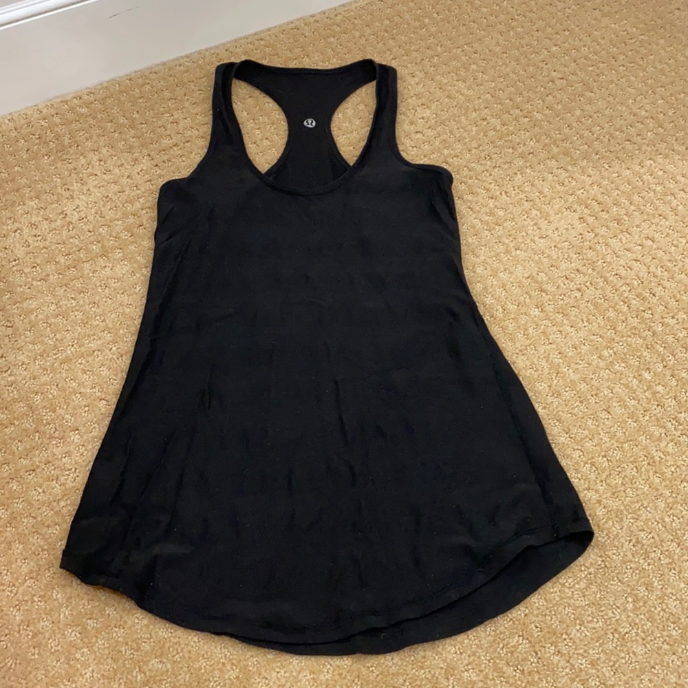 Lululemon Black Tank stop